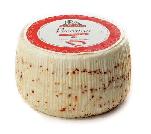 Formaggio 1° sale Peperoncino rosso - 500 gr.